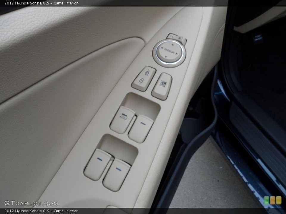 Camel Interior Controls for the 2012 Hyundai Sonata GLS #52241947