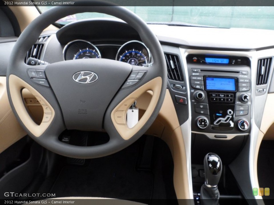 Camel Interior Dashboard for the 2012 Hyundai Sonata GLS #52241974