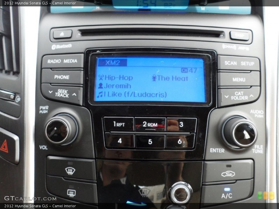 Camel Interior Controls for the 2012 Hyundai Sonata GLS #52242004