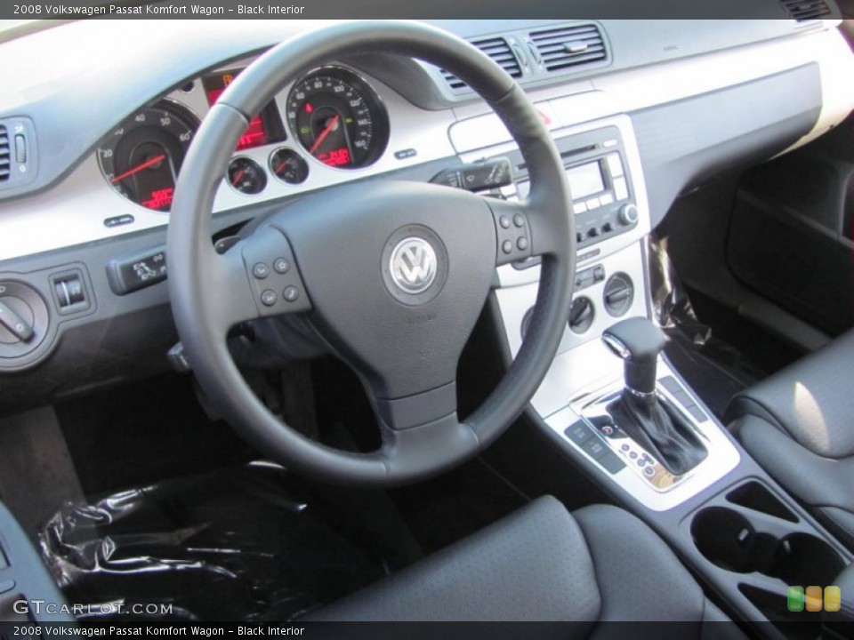 Black Interior Photo for the 2008 Volkswagen Passat Komfort Wagon #52242034