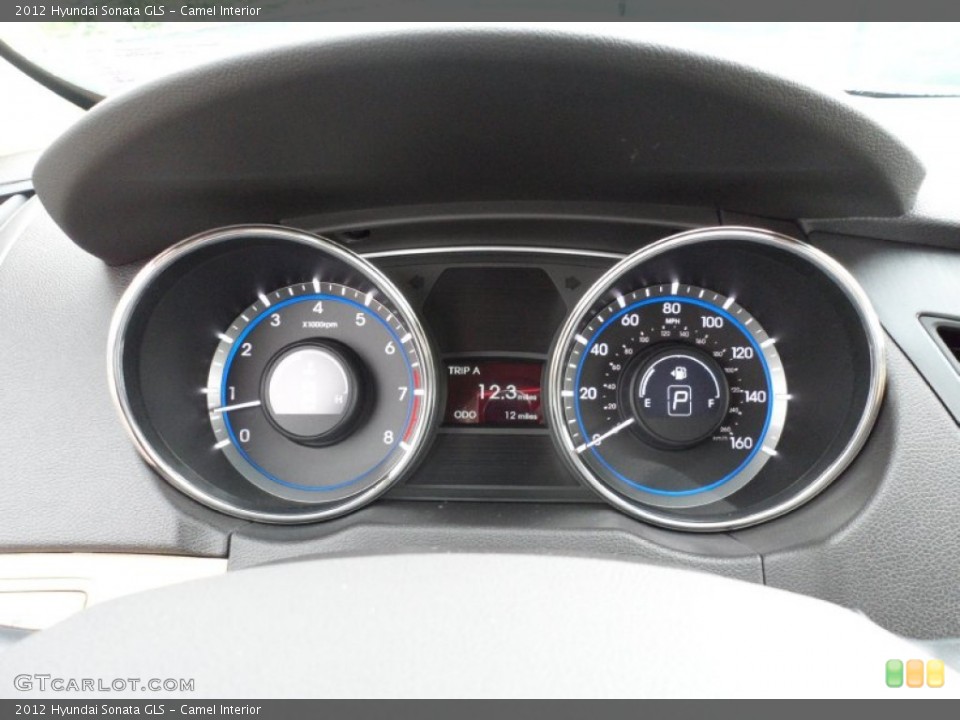 Camel Interior Gauges for the 2012 Hyundai Sonata GLS #52242070