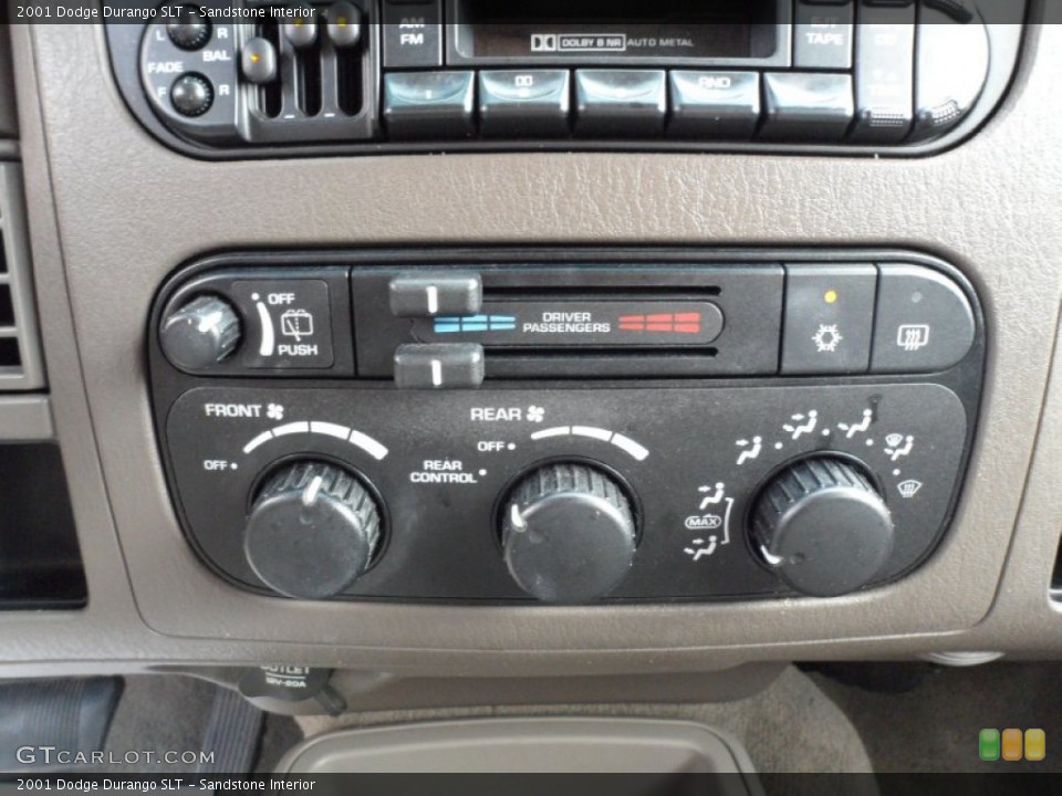 Sandstone Interior Controls for the 2001 Dodge Durango SLT #52244506