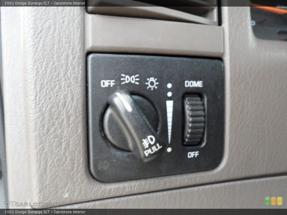 Sandstone Interior Controls for the 2001 Dodge Durango SLT #52244557