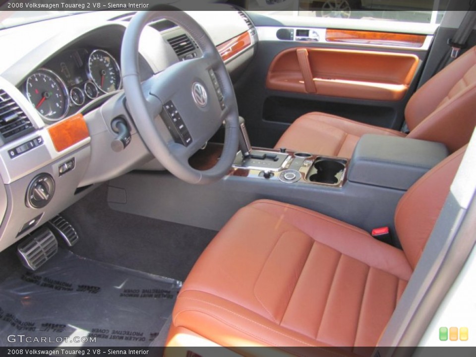 Sienna Interior Photo for the 2008 Volkswagen Touareg 2 V8 #52246843