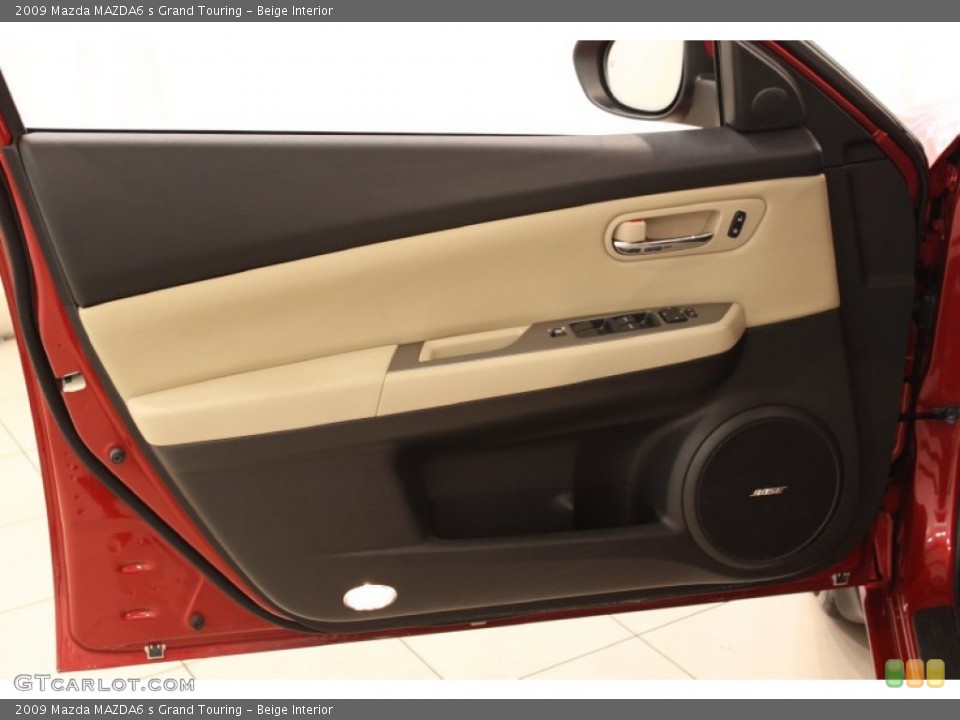 Beige Interior Door Panel for the 2009 Mazda MAZDA6 s Grand Touring #52247461