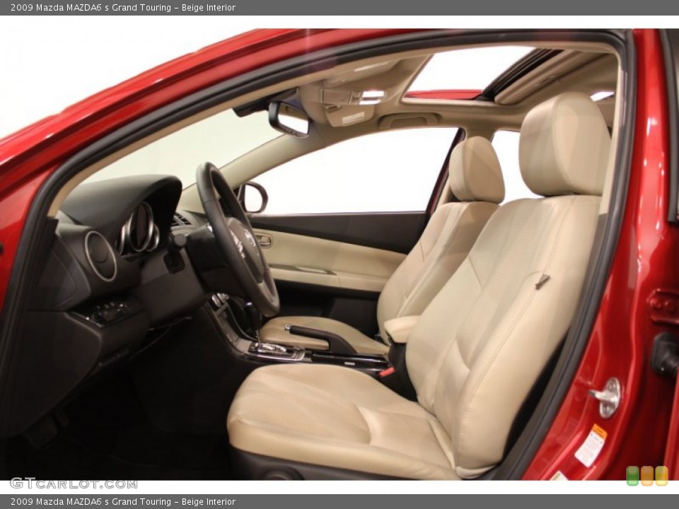 Beige Interior Photo for the 2009 Mazda MAZDA6 s Grand Touring #52247485