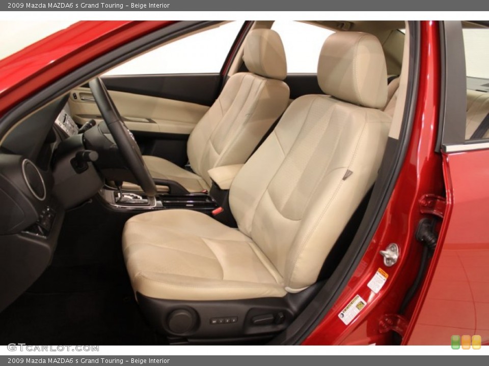 Beige Interior Photo for the 2009 Mazda MAZDA6 s Grand Touring #52247497