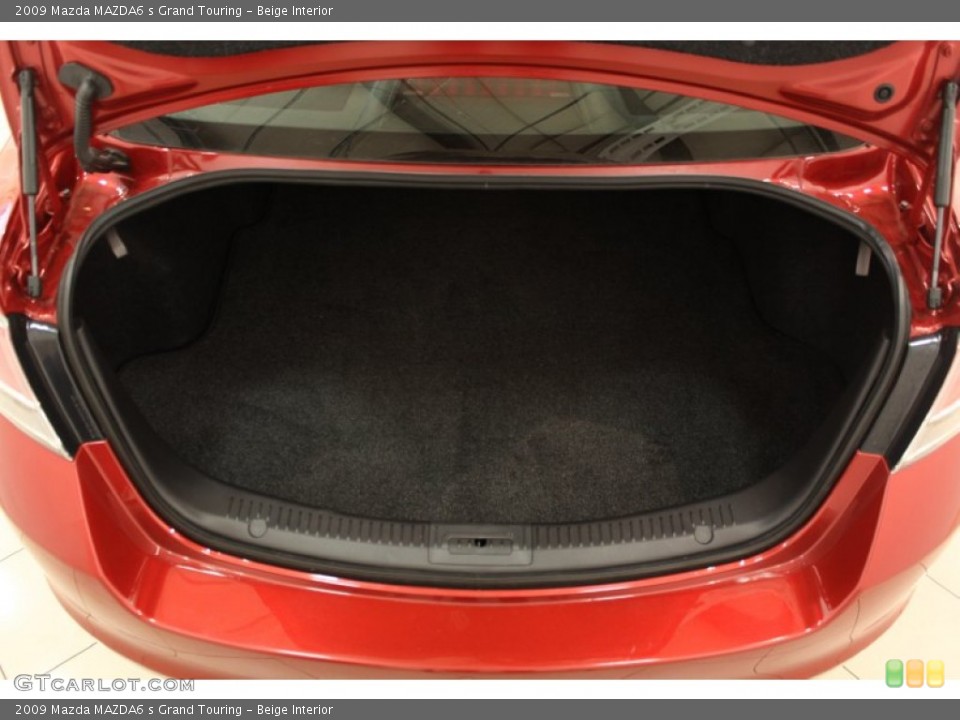 Beige Interior Trunk for the 2009 Mazda MAZDA6 s Grand Touring #52247674