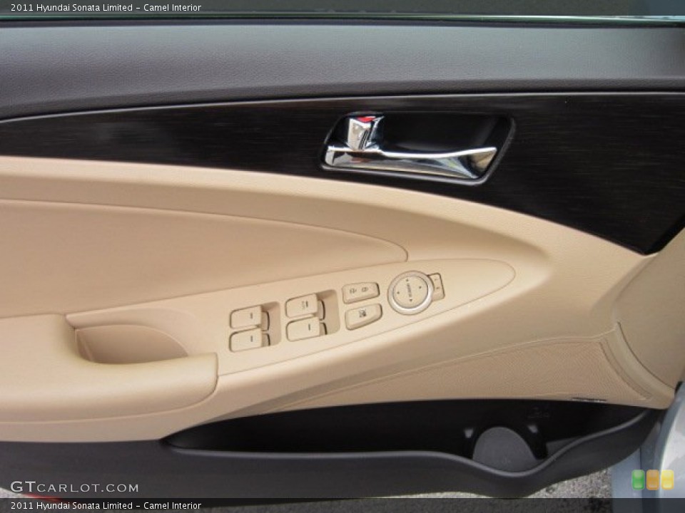 Camel Interior Door Panel for the 2011 Hyundai Sonata Limited #52249588