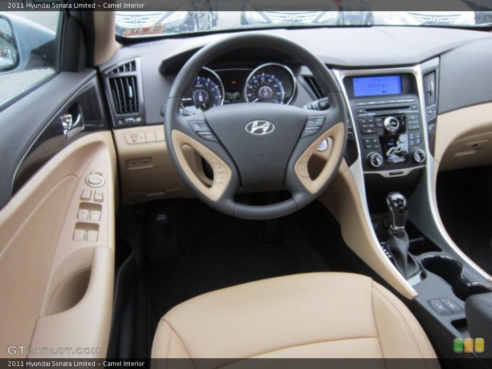 Camel Interior Dashboard for the 2011 Hyundai Sonata Limited #52249642