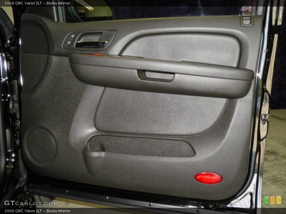 Ebony Interior Door Panel for the 2009 GMC Yukon SLT #52251289