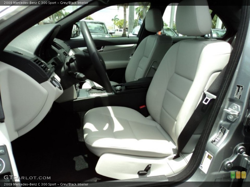 Grey/Black Interior Photo for the 2009 Mercedes-Benz C 300 Sport #52251514