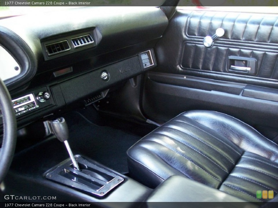 Black Interior Photo for the 1977 Chevrolet Camaro Z28 Coupe #52251721