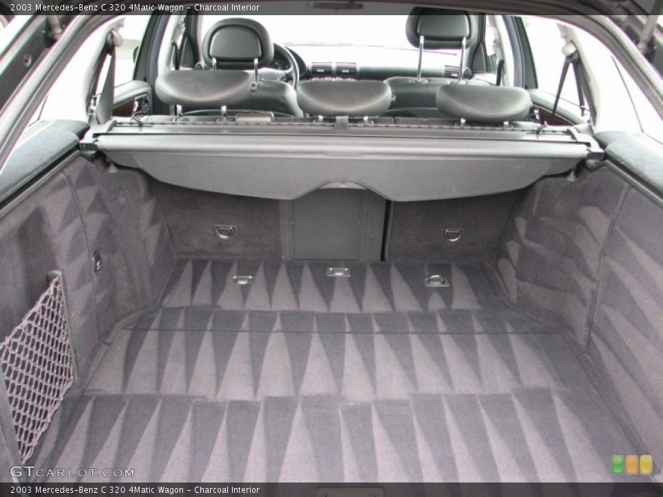 Charcoal Interior Trunk for the 2003 Mercedes-Benz C 320 4Matic Wagon #52252156