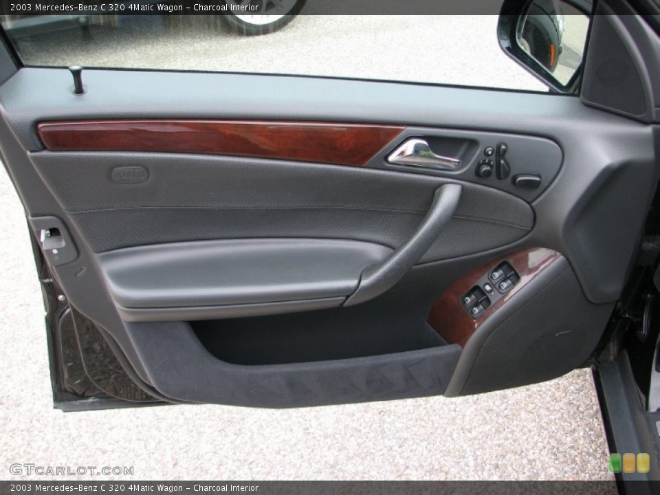 Charcoal Interior Door Panel for the 2003 Mercedes-Benz C 320 4Matic Wagon #52252177