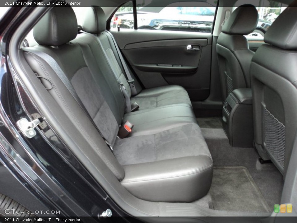 Ebony Interior Photo for the 2011 Chevrolet Malibu LT #52252555