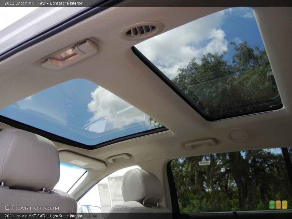 Light Stone Interior Sunroof for the 2011 Lincoln MKT FWD #52256617
