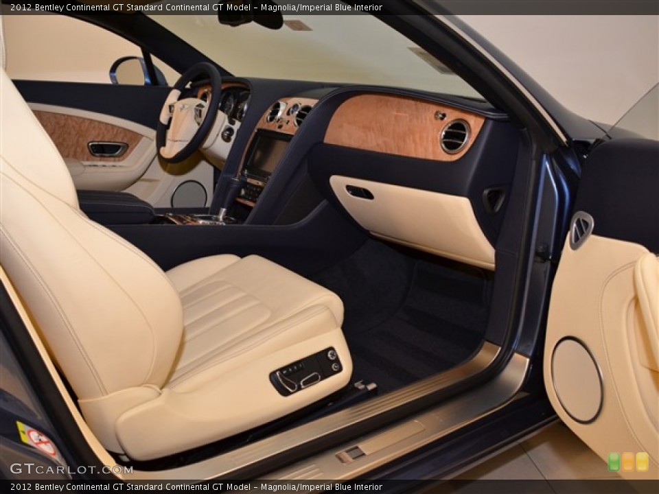 Magnolia/Imperial Blue Interior Dashboard for the 2012 Bentley Continental GT  #52256716