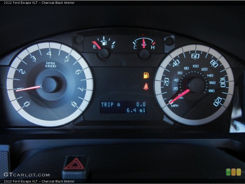 Charcoal Black Interior Gauges for the 2012 Ford Escape XLT #52257202