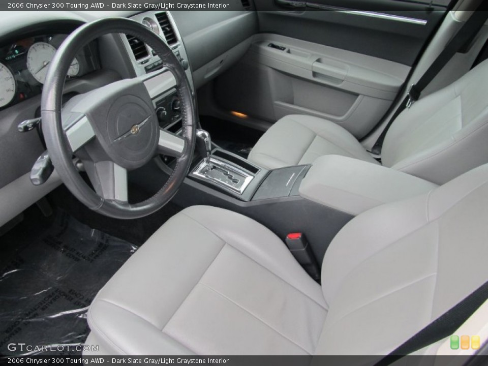 Dark Slate Gray/Light Graystone Interior Prime Interior for the 2006 Chrysler 300 Touring AWD #52258879