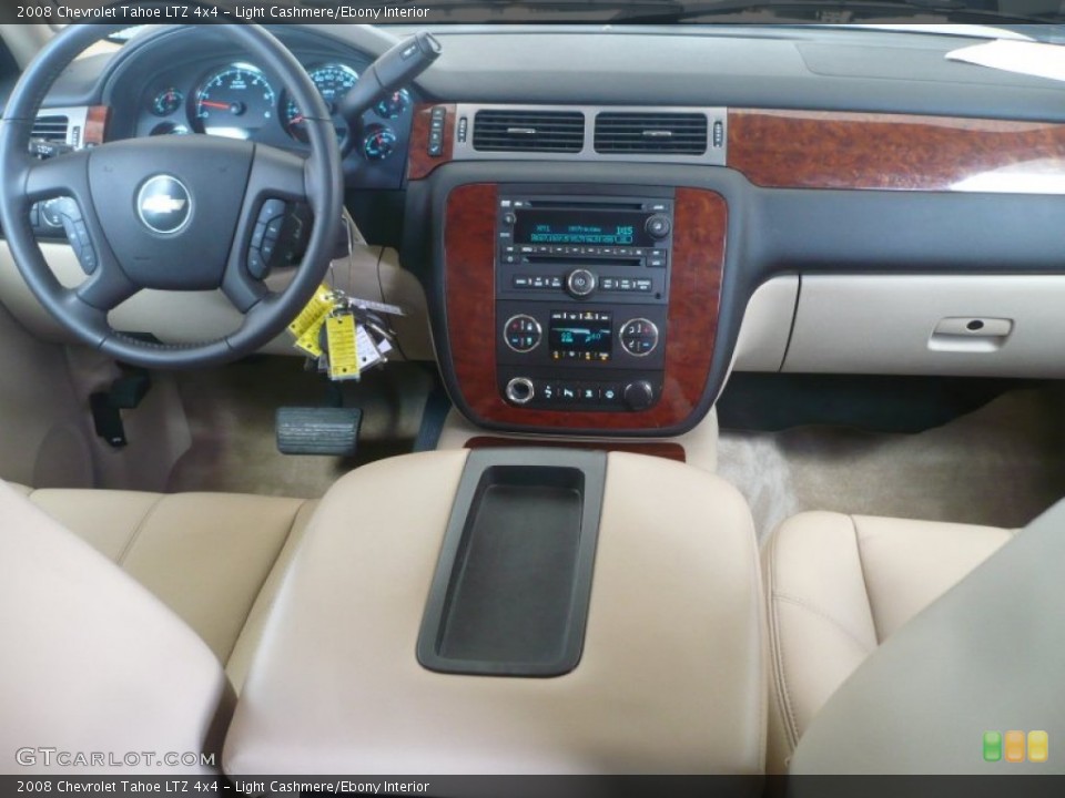 Light Cashmere/Ebony Interior Dashboard for the 2008 Chevrolet Tahoe LTZ 4x4 #52260079