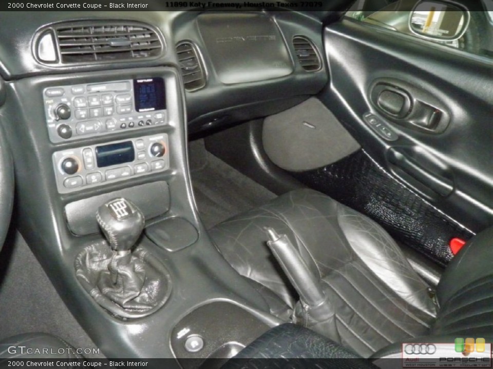 Black Interior Transmission for the 2000 Chevrolet Corvette Coupe #52260139