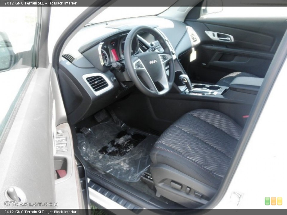 Jet Black Interior Photo for the 2012 GMC Terrain SLE #52261912