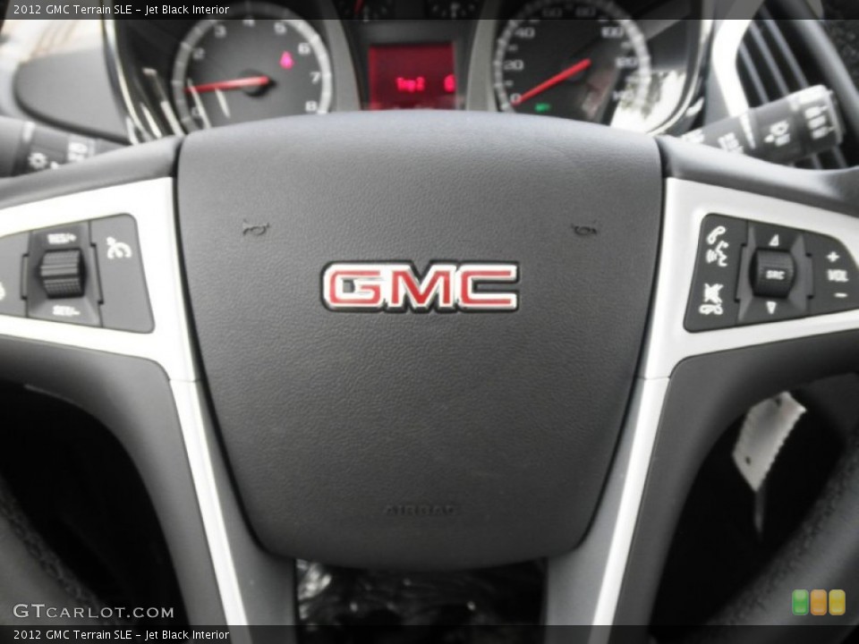 Jet Black Interior Controls for the 2012 GMC Terrain SLE #52261954