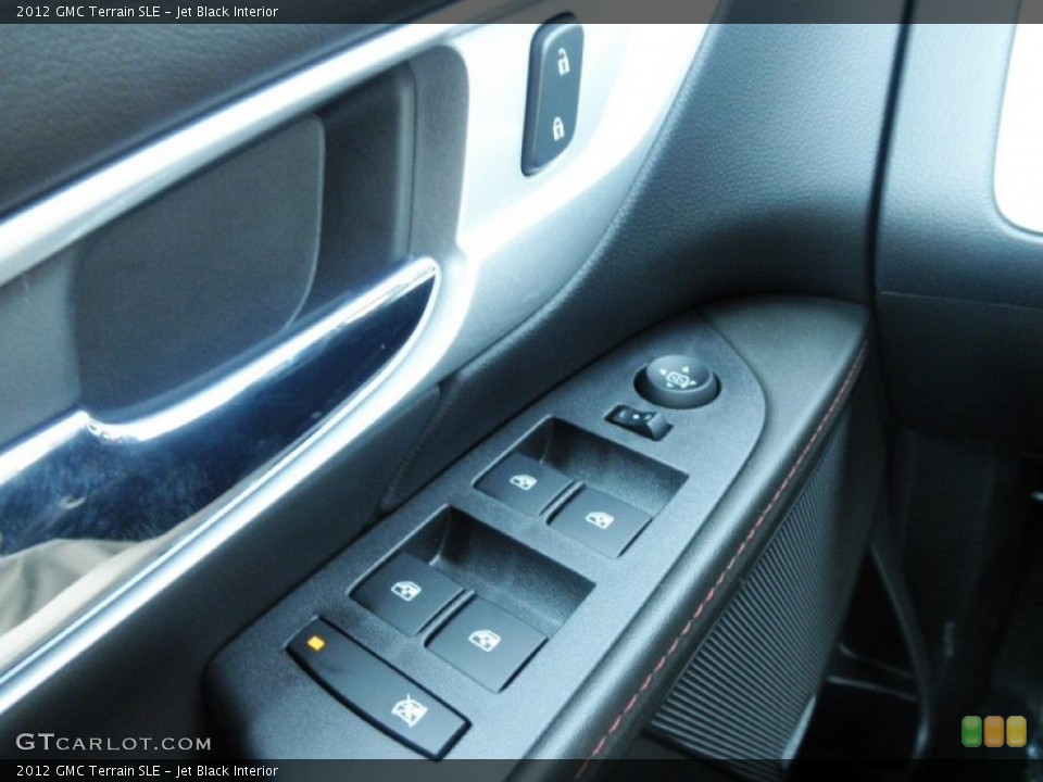 Jet Black Interior Controls for the 2012 GMC Terrain SLE #52262005