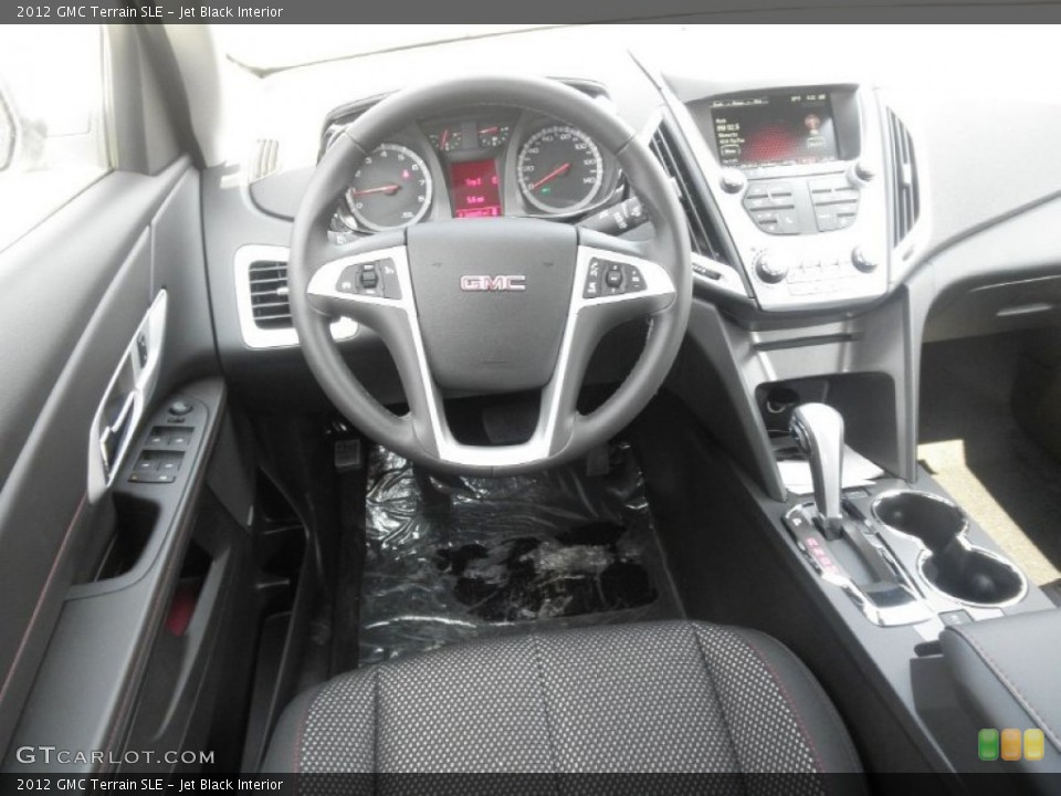 Jet Black Interior Dashboard for the 2012 GMC Terrain SLE #52262041