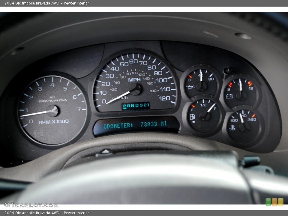 Pewter Interior Gauges for the 2004 Oldsmobile Bravada AWD #52263124