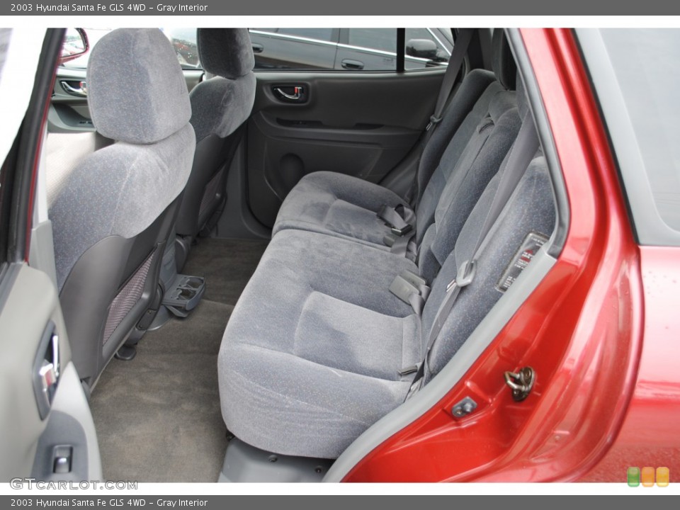 Gray Interior Photo for the 2003 Hyundai Santa Fe GLS 4WD #52264060