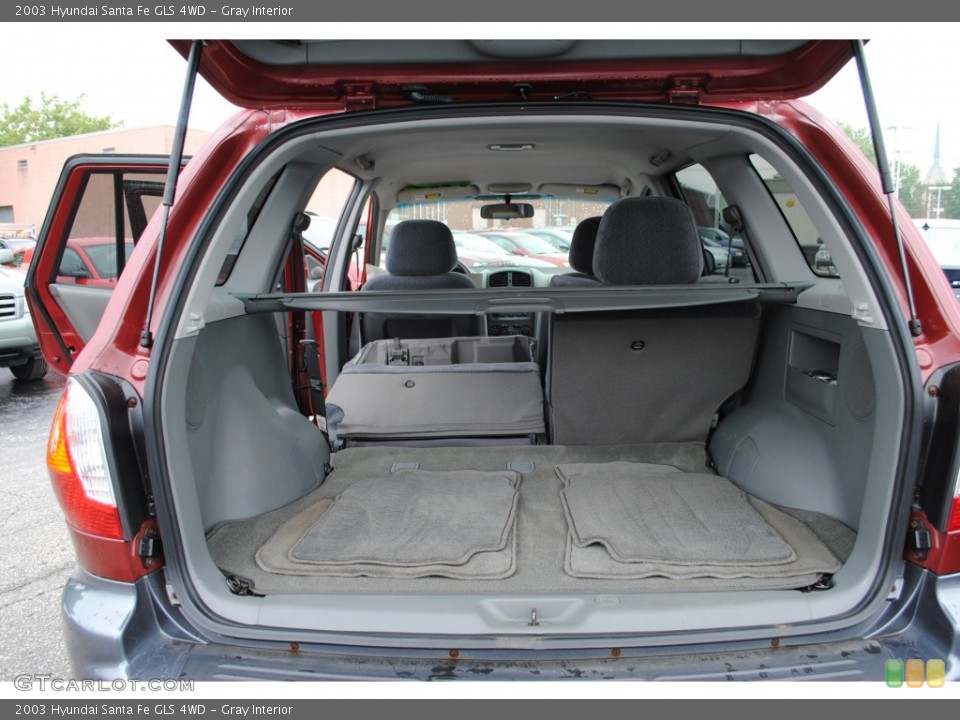 Gray Interior Trunk for the 2003 Hyundai Santa Fe GLS 4WD #52264120