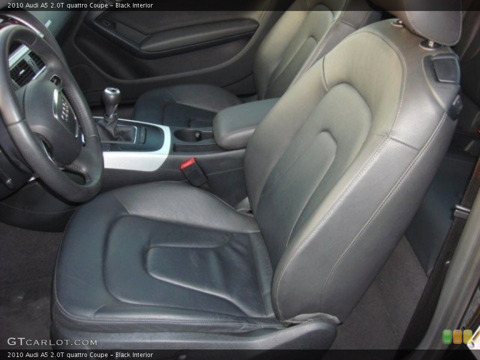 Black Interior Photo for the 2010 Audi A5 2.0T quattro Coupe #52264762