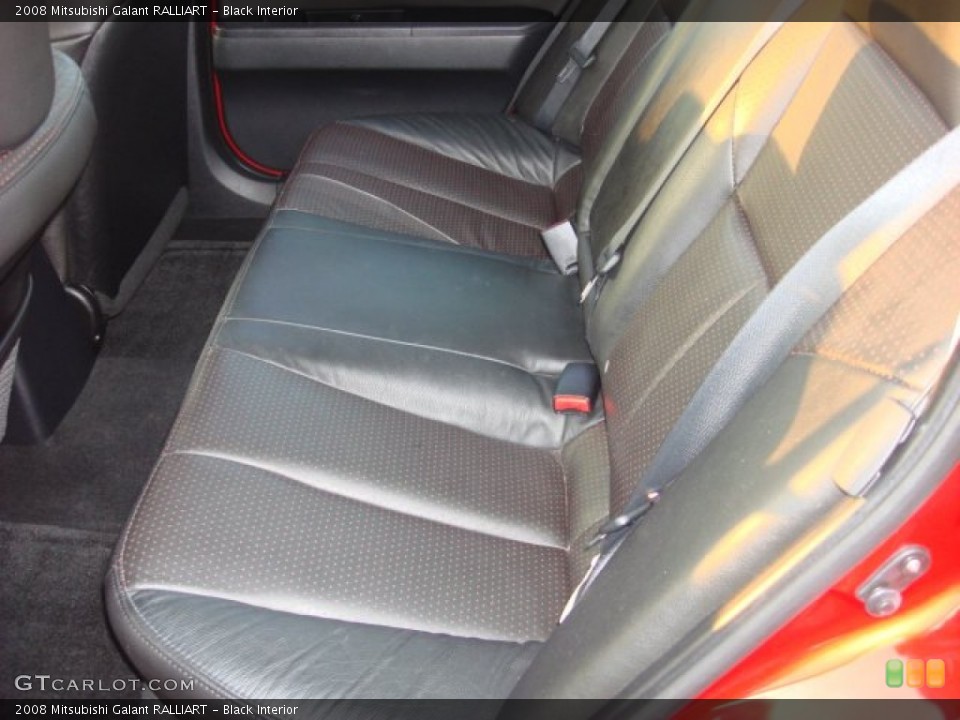 Black Interior Photo for the 2008 Mitsubishi Galant RALLIART #52266439