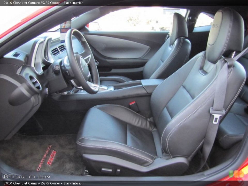 Black Interior Photo for the 2010 Chevrolet Camaro SS/RS Coupe #52267600