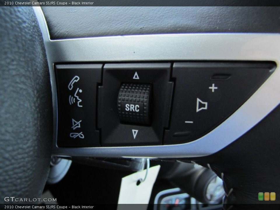 Black Interior Controls for the 2010 Chevrolet Camaro SS/RS Coupe #52267672
