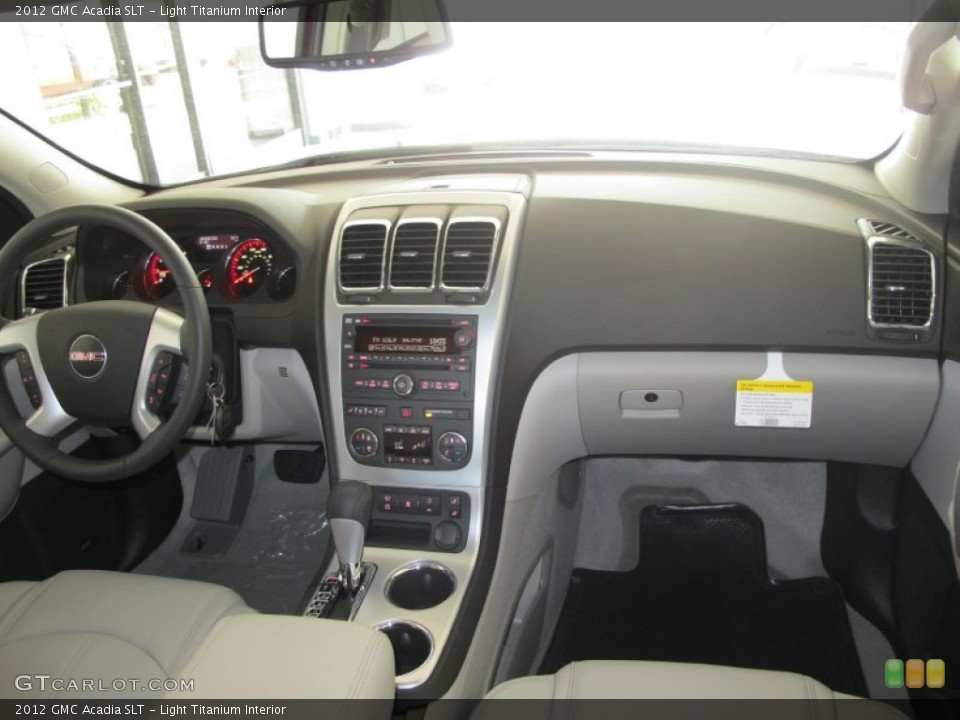Light Titanium Interior Dashboard for the 2012 GMC Acadia SLT #52269814
