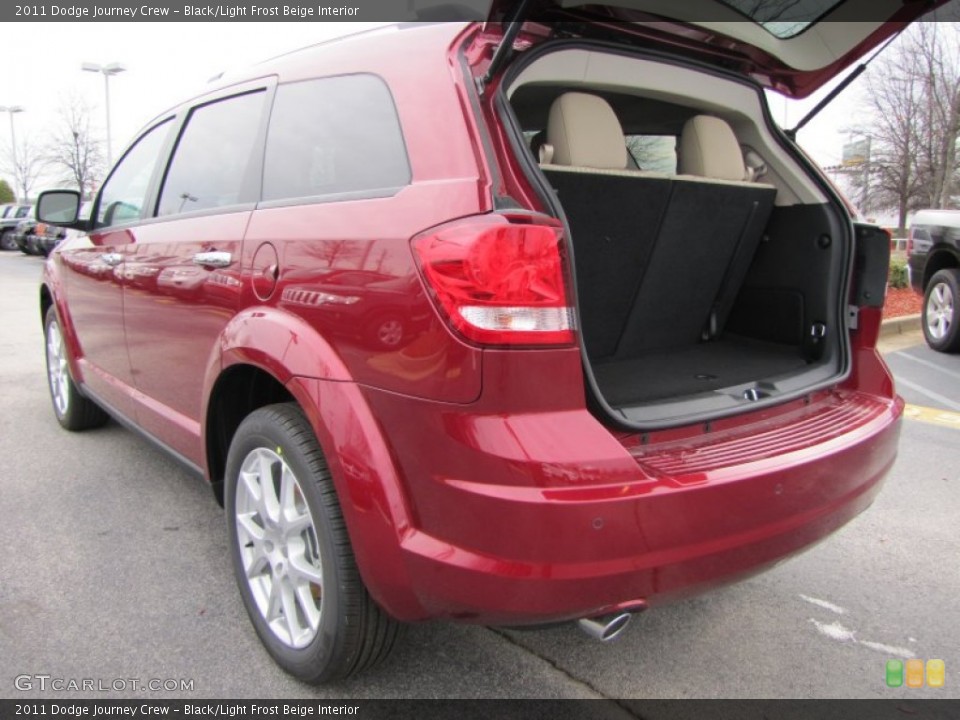 Black/Light Frost Beige Interior Trunk for the 2011 Dodge Journey Crew #52270504