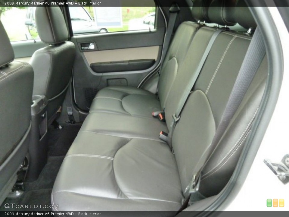 Black Interior Photo for the 2009 Mercury Mariner V6 Premier 4WD #52271191