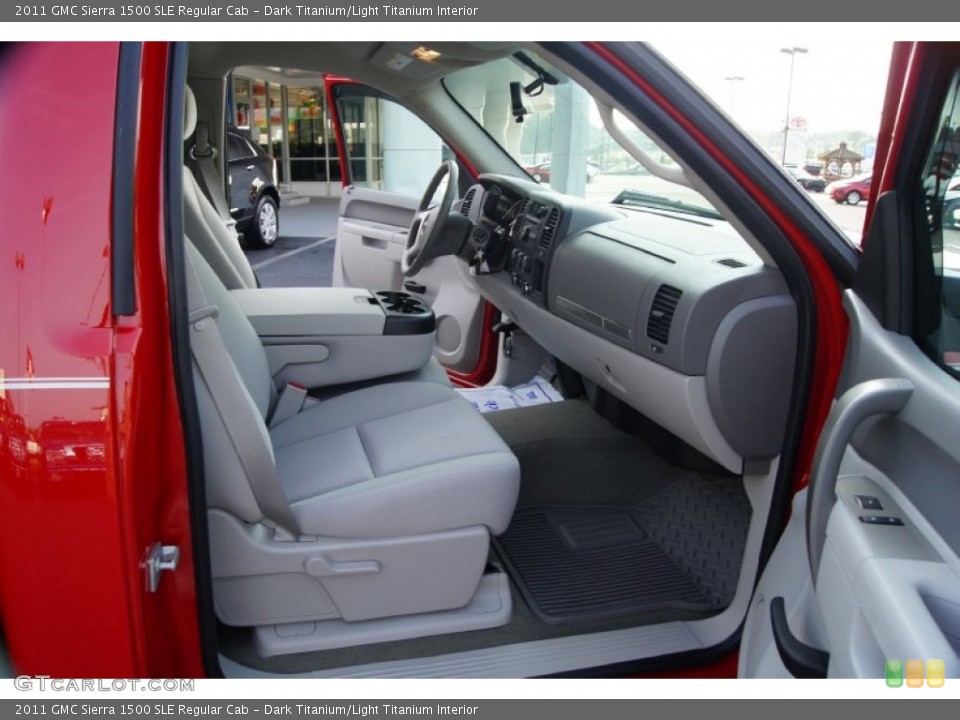 Dark Titanium/Light Titanium Interior Photo for the 2011 GMC Sierra 1500 SLE Regular Cab #52272112
