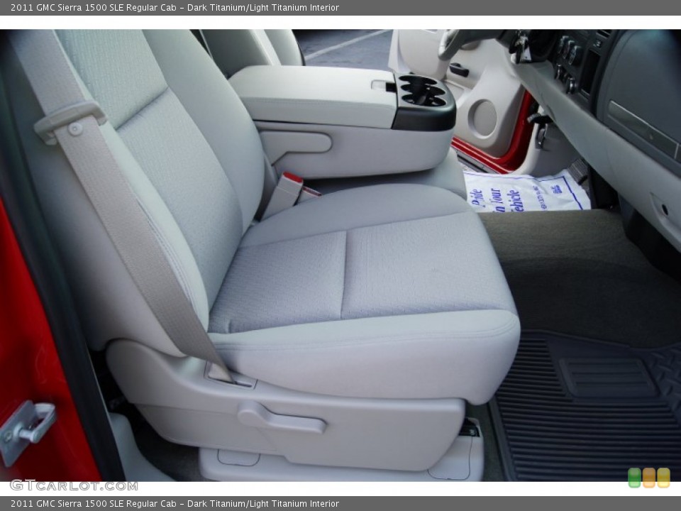 Dark Titanium/Light Titanium Interior Photo for the 2011 GMC Sierra 1500 SLE Regular Cab #52272130
