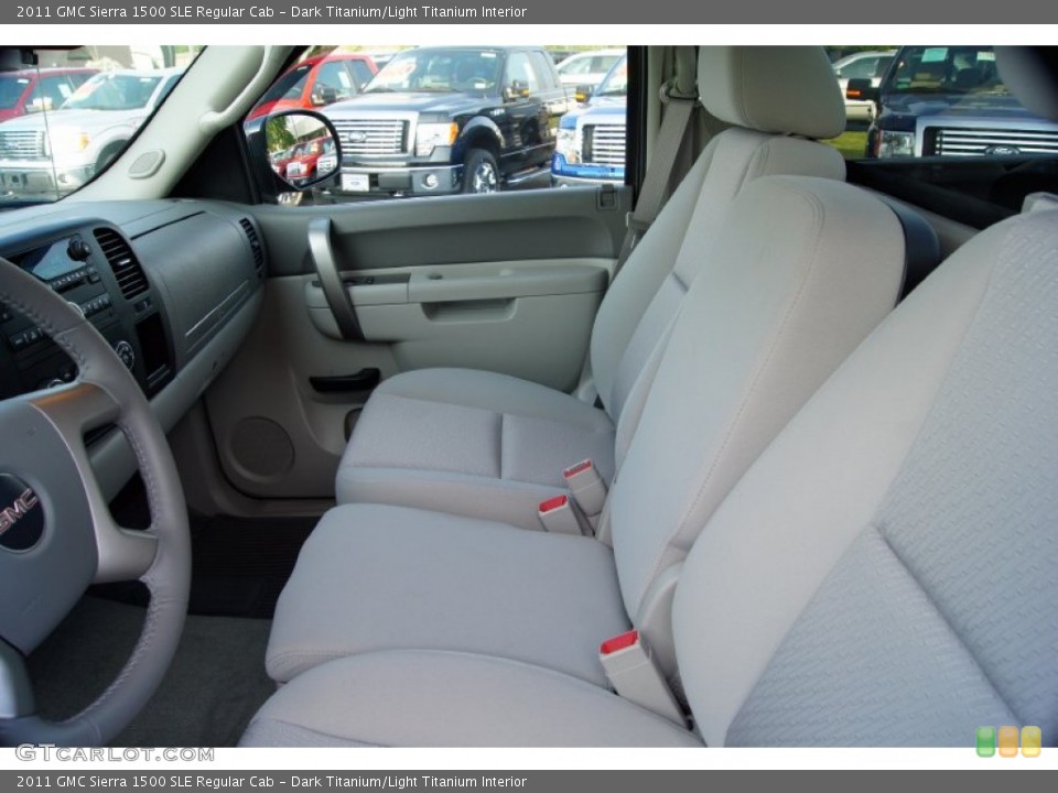 Dark Titanium/Light Titanium Interior Photo for the 2011 GMC Sierra 1500 SLE Regular Cab #52272403