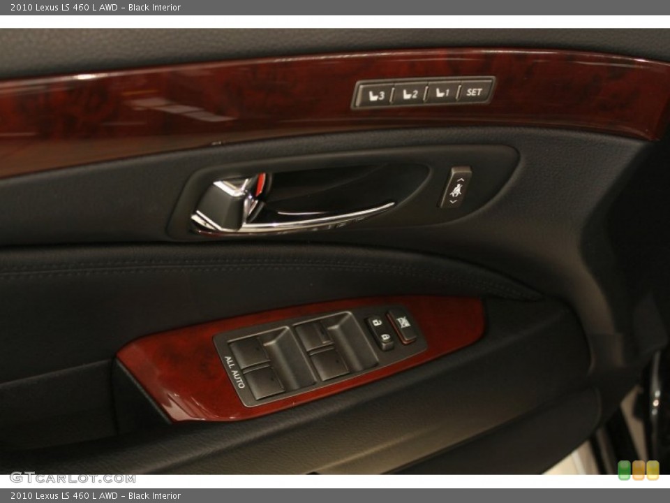 Black Interior Controls for the 2010 Lexus LS 460 L AWD #52275163