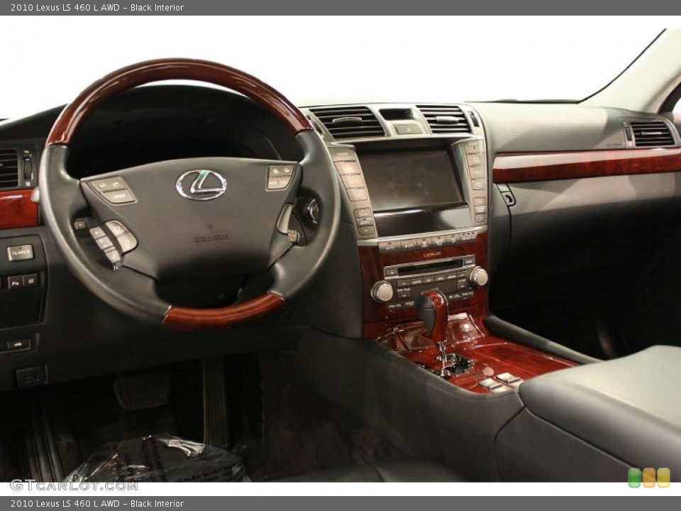 Black Interior Dashboard for the 2010 Lexus LS 460 L AWD #52275253