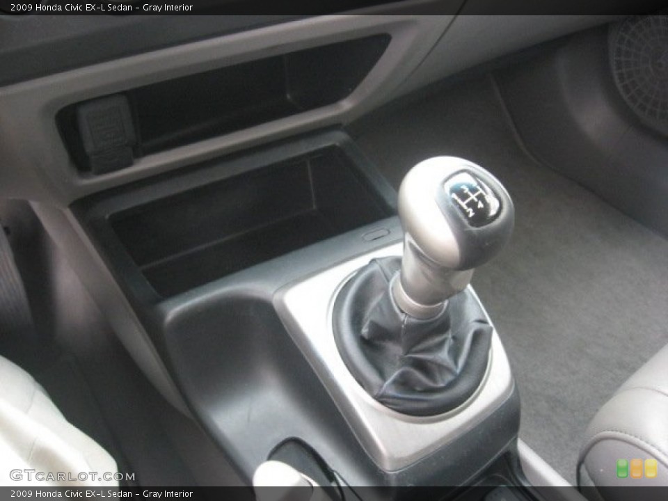 Gray Interior Transmission for the 2009 Honda Civic EX-L Sedan #52275355