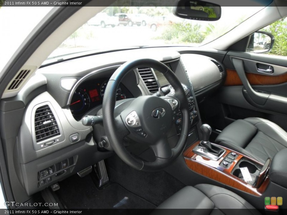 Graphite Interior Dashboard for the 2011 Infiniti FX 50 S AWD #52275379