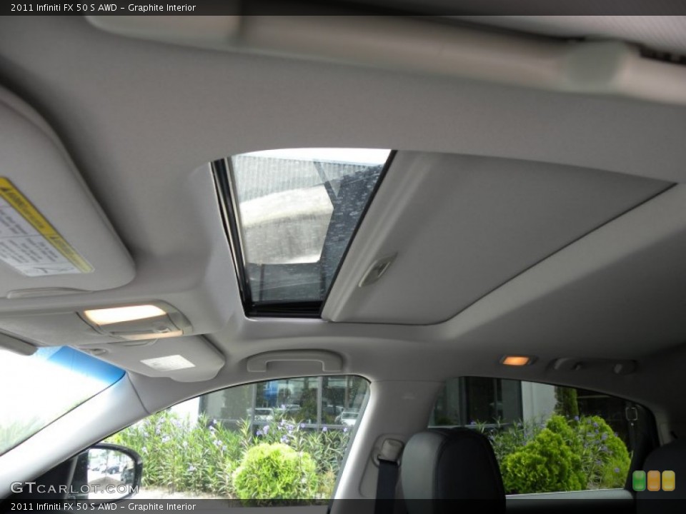 Graphite Interior Sunroof for the 2011 Infiniti FX 50 S AWD #52275394