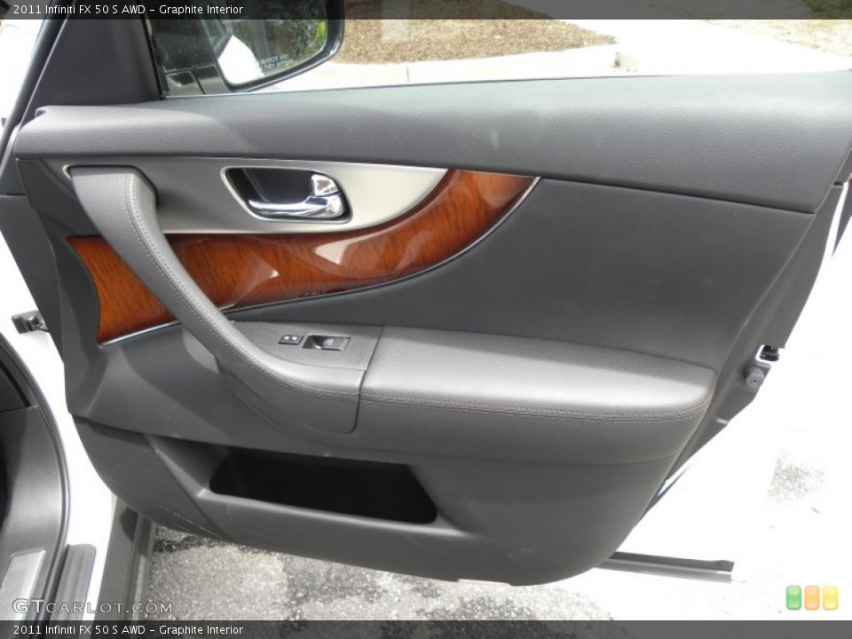 Graphite Interior Door Panel for the 2011 Infiniti FX 50 S AWD #52275451