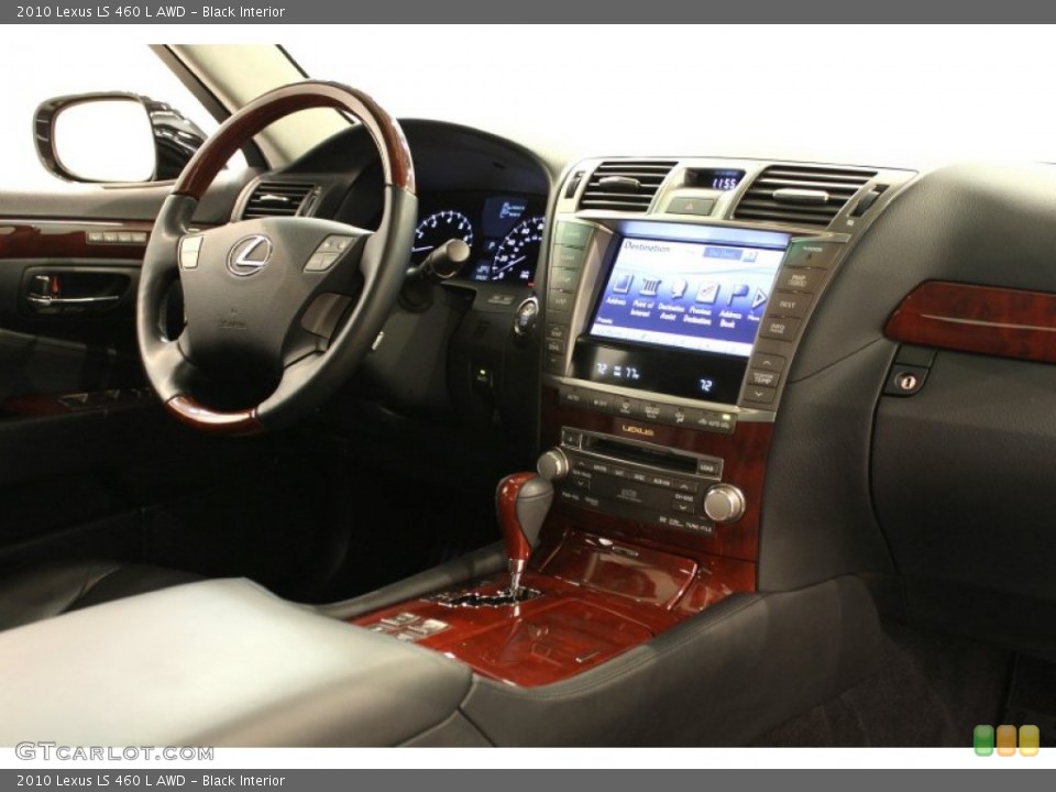 Black Interior Dashboard for the 2010 Lexus LS 460 L AWD #52275463
